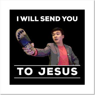 I will send you to Jesus (colored) Posters and Art